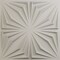 Ekena Millwork 19 5/8in. W x 19 5/8in. H Asher EnduraWall Decorative 3D Wall Panel Covers 2.67 Sq. Ft. WP20X20AHGBW - alternate 1
